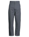 Carhartt Man Pants Slate Blue Size 36w-32l Organic Cotton