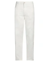 Carhartt Man Pants White Size 34w-32l Organic Cotton