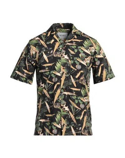 Carhartt Man Shirt Black Size S Cotton