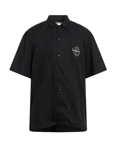 Carhartt Man Shirt Black Size Xxl Tencel, Cotton