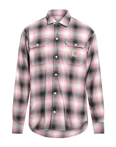 Carhartt Man Shirt Pink Size S Cotton