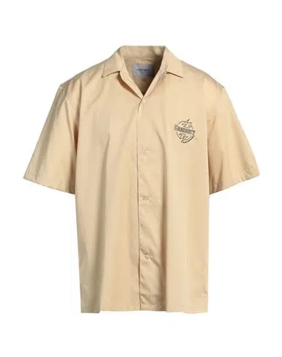 Carhartt Man Shirt Sand Size Xl Tencel, Cotton In Beige