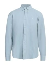 Carhartt Man Shirt Sky Blue Size M Cotton