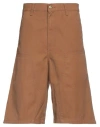Carhartt Dearborn Canvas Single-knee Shorts In Brown