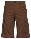 Carhartt Cotton Bermuda Shorts In Brown
