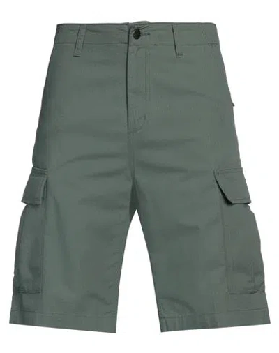 CARHARTT CARHARTT MAN SHORTS & BERMUDA SHORTS GREEN SIZE 30 COTTON