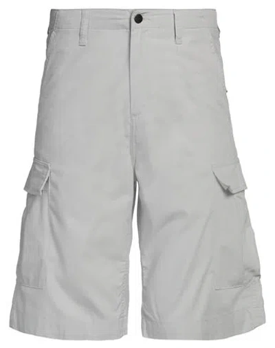 Carhartt Man Shorts & Bermuda Shorts Light Grey Size 30 Cotton In Grey
