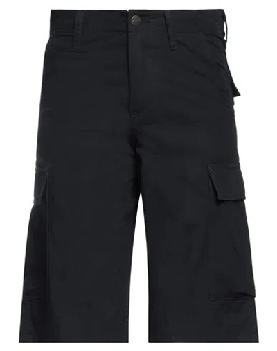 Carhartt Man Shorts & Bermuda Shorts Midnight Blue Size 26 Cotton