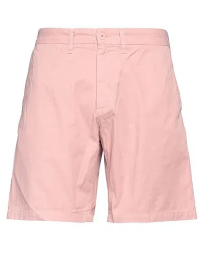 Carhartt Man Shorts & Bermuda Shorts Antique Rose Size 30 Cotton In Pink