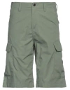 Carhartt Cargo Cotton Ripstop Knee-length Shorts In Sage Green
