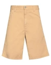Carhartt Man Shorts & Bermuda Shorts Sand Size 29 Cotton In Beige