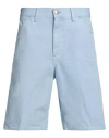 Carhartt Blue Single Knee Shorts In Blue