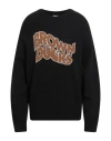 Carhartt Brown Ducks Intarsia Knit Sweater In Black