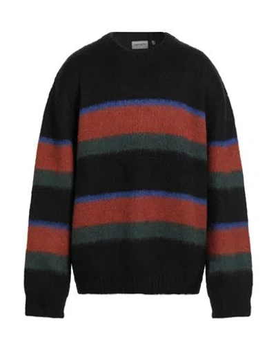 CARHARTT CARHARTT MAN SWEATER BLACK SIZE XL ACRYLIC, ALPACA WOOL, NYLON