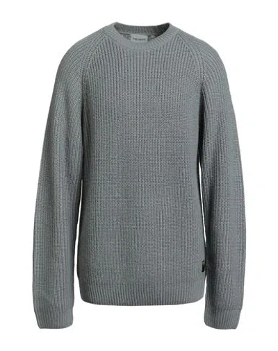 Carhartt Man Sweater Grey Size Xl Viscose, Polyester, Acrylic, Nylon, Wool In Gray