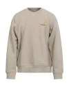 Carhartt Man Sweatshirt Beige Size M Cotton, Polyester, Elastane