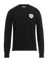 Carhartt Man Sweatshirt Black Size Xs Cotton, Polyester, Elastane