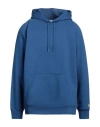 Carhartt Work In Progress Work In Progress Chase Cotton Blend Hoodie In Blue