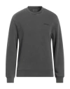 Carhartt Cotton Sweatshirt With Embroidered Logo In Grey