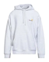 Carhartt Man Sweatshirt Light Grey Size S Cotton, Polyester