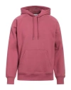 Carhartt Man Sweatshirt Pastel Pink Size M Cotton, Polyester, Elastane