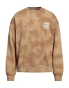 CARHARTT CARHARTT MAN SWEATSHIRT SAND SIZE M COTTON, ELASTANE