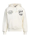 Carhartt Man Sweatshirt White Size S Cotton, Elastane
