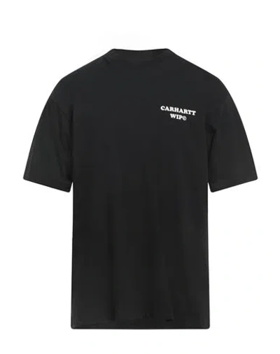 Carhartt Man T-shirt Black Size L Organic Cotton