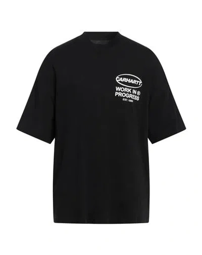 Carhartt Man T-shirt Black Size Xl Cotton