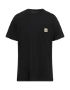 Carhartt Vintage  Pocket T Shirt Top In Washed Black, Men's At Urban Outfitters