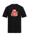 Carhartt Work In Progress Pudding Cotton Graphic T-shirt In Black