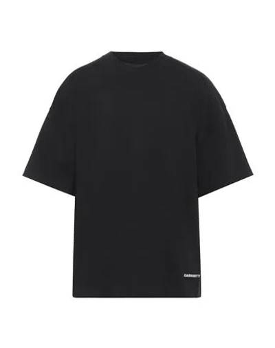 Carhartt Man T-shirt Black Size Xl Organic Cotton