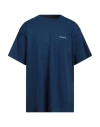 Carhartt Man T-shirt Blue Size Xl Cotton