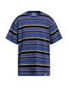 Carhartt Man T-shirt Bright Blue Size Xl Cotton