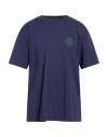 Carhartt Man T-shirt Dark Purple Size Xl Cotton