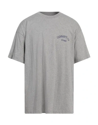 Carhartt Man T-shirt Light Grey Size Xl Cotton