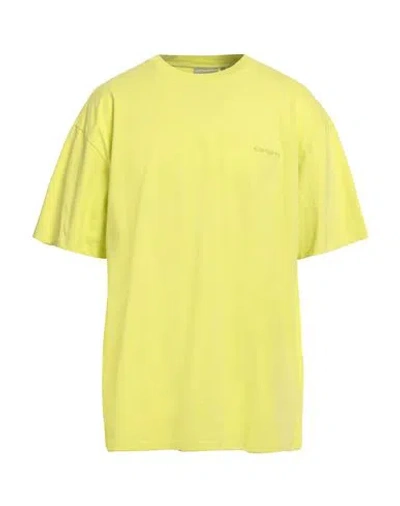 Carhartt Man T-shirt Lime Green Size Xl Cotton