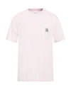 Carhartt Man T-shirt Pink Size M Cotton