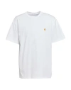 Carhartt Man T-shirt White Size M Cotton