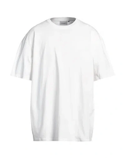 Carhartt Man T-shirt White Size L Cotton