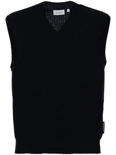 Carhartt Marlon Vest In Blue