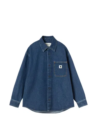 Carhartt Marly Shirt Jacket In Blue