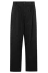 Carhartt Wip Pantalone Cole Cargo Lane Popelin In Black