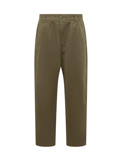 CARHARTT MARV LOGO PATCH TAPERED TROUSERS