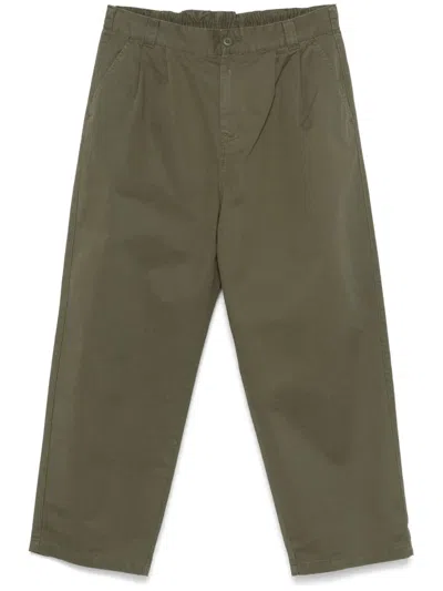Carhartt Marv Trousers In Green