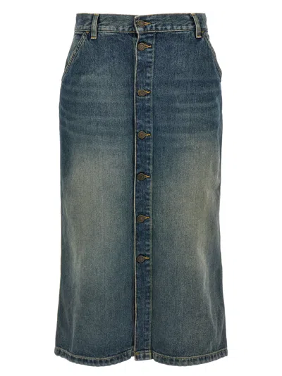 Carhartt Marvin Skirt In Blue