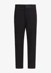Carhartt Master Logo Patch Pants In Black