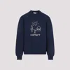 Carhartt Masterpiece Embroidered Crewneck Sweatshirt In Blue