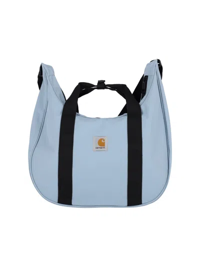 Carhartt Medium Handbag "kayter" In Light Blue