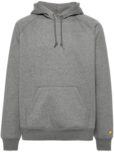 CARHARTT MÉLANGE COTTON-BLEND HOODIE
